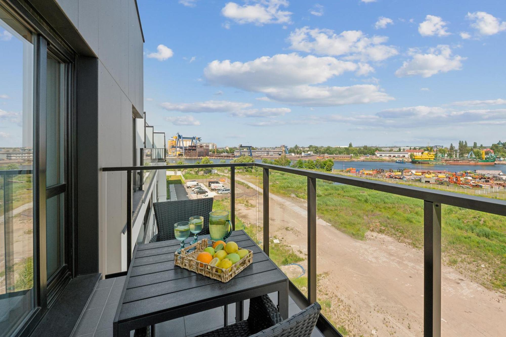 Nadmotlawie Estate Gym, Sauna & Parking By Downtown Apartments Gdańsk Eksteriør billede
