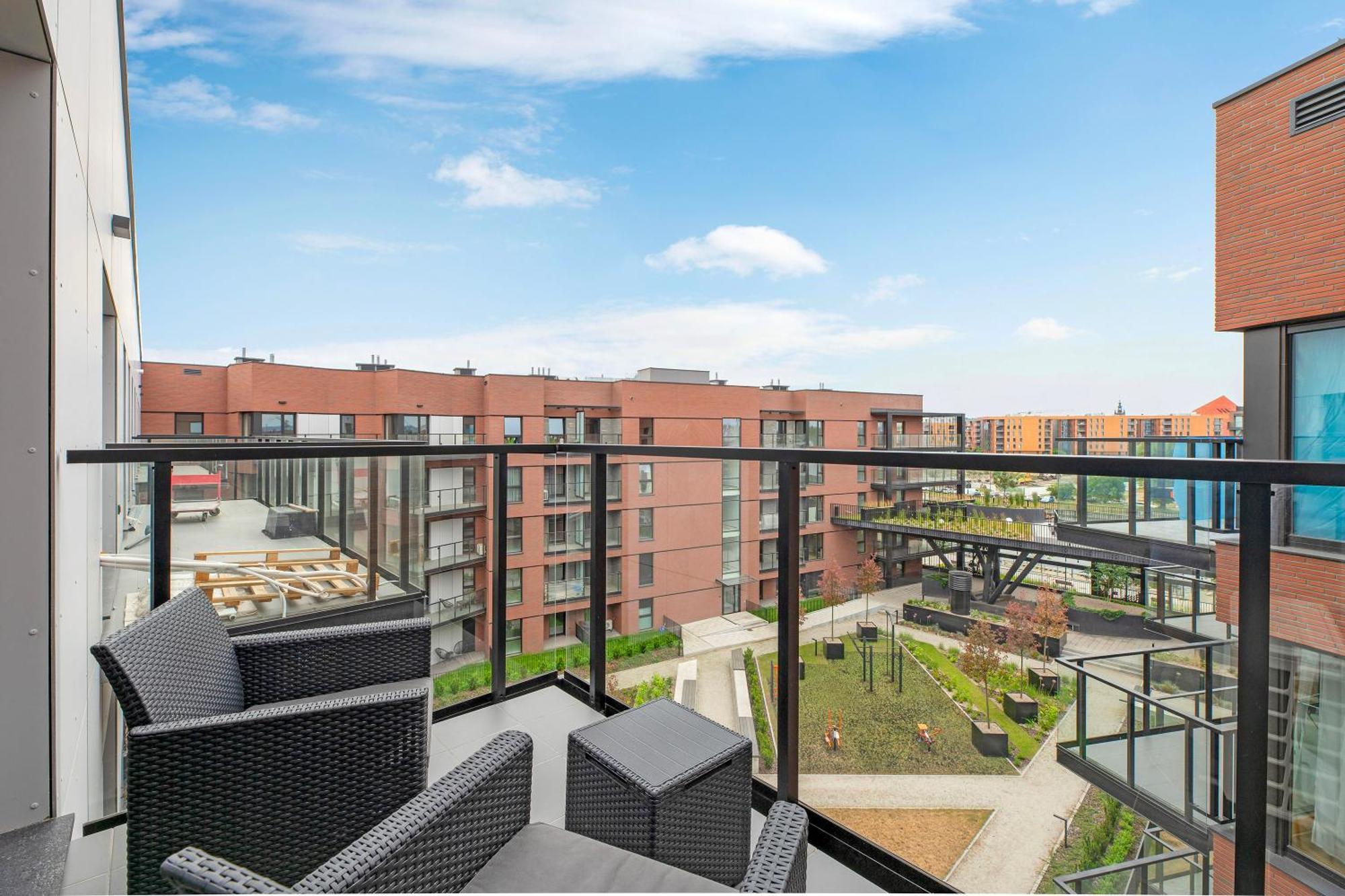 Nadmotlawie Estate Gym, Sauna & Parking By Downtown Apartments Gdańsk Eksteriør billede