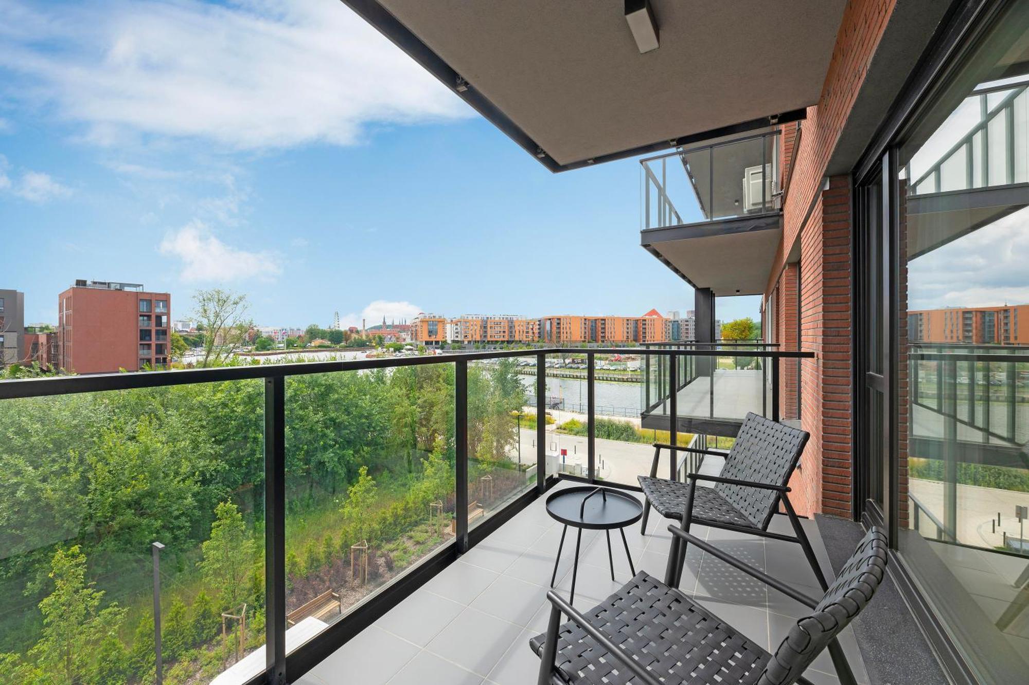 Nadmotlawie Estate Gym, Sauna & Parking By Downtown Apartments Gdańsk Eksteriør billede