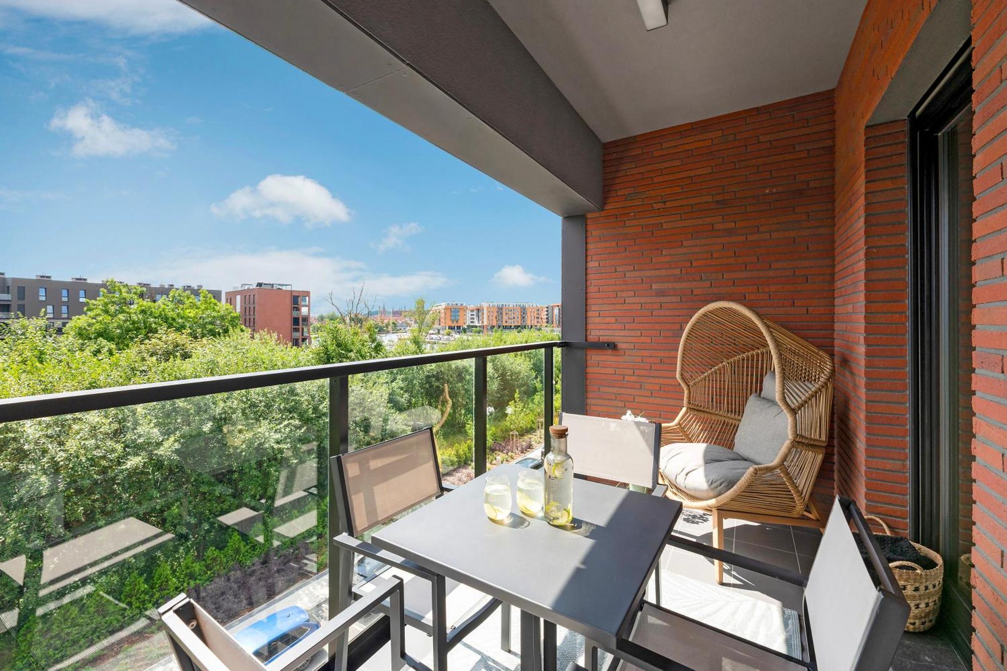 Nadmotlawie Estate Gym, Sauna & Parking By Downtown Apartments Gdańsk Eksteriør billede
