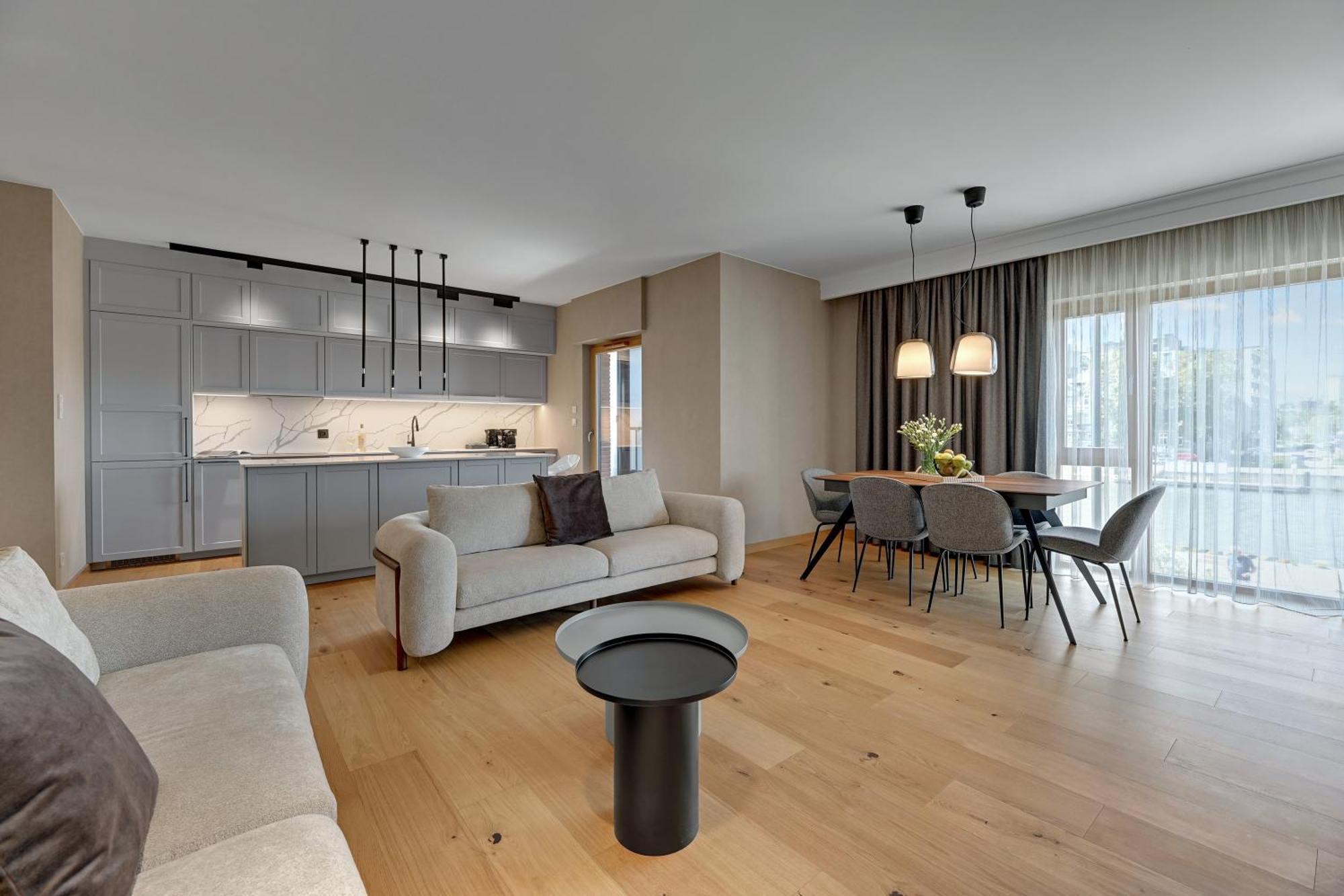 Nadmotlawie Estate Gym, Sauna & Parking By Downtown Apartments Gdańsk Eksteriør billede