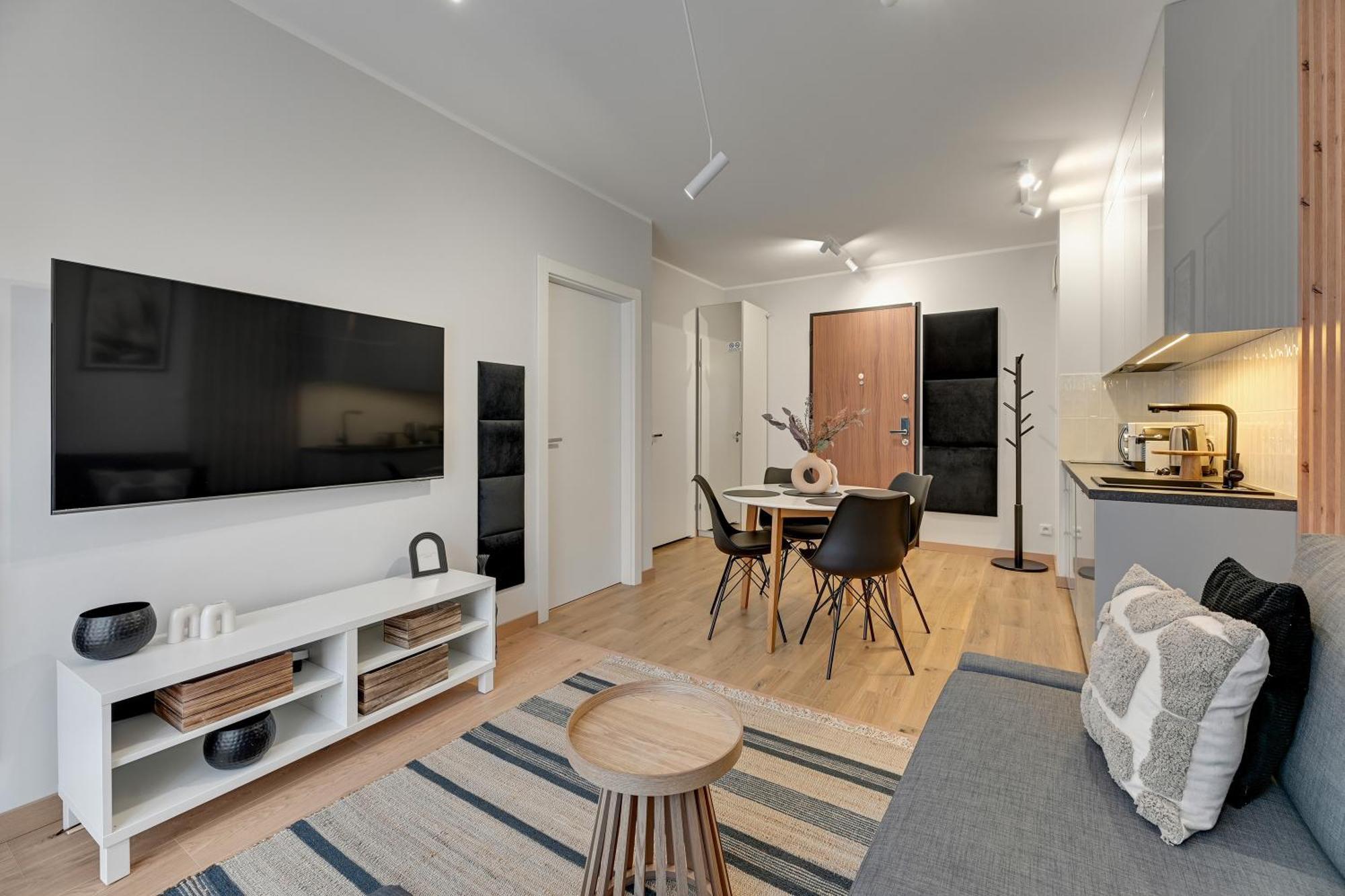 Nadmotlawie Estate Gym, Sauna & Parking By Downtown Apartments Gdańsk Eksteriør billede